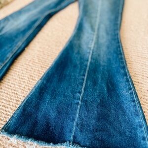 KanCan Dark Blue Flare Jeans